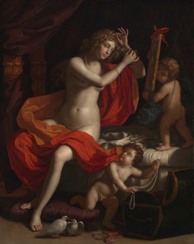 The Toilette of Venus, ca. 1674-84 av Benedetto the Younger Gennari