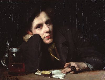 Portrett av Arthur Wasse (olje på lerret) av Benes Knupfer