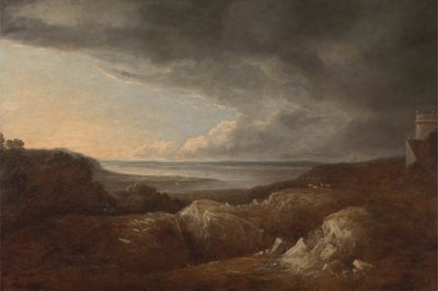Utsikt over elven Severn, nær King's Weston, setet til Lord de Clifford av Benjamin Barker