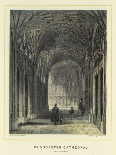 Gloucester Cathedral, klosteret av Benjamin Baud