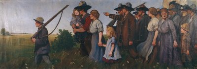 Innvandrer (maleri) av Benjamin Blessum