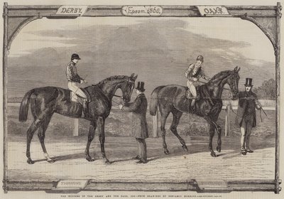 Vinnerne av Derby og Oaks, 1860 av Benjamin Herring