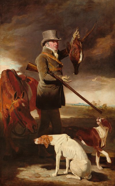 J.G. Shaddick, den berømte idrettsmannen, 1806. av Benjamin Marshall