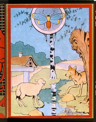 Illustrasjon for The Wolf and the Lamb, fra 