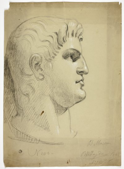 Leder for Nero i British Museum av Benjamin Robert Haydon