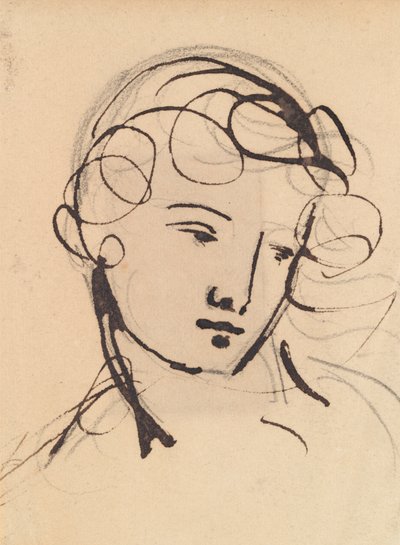 Portrettstudie av Benjamin Robert Haydon