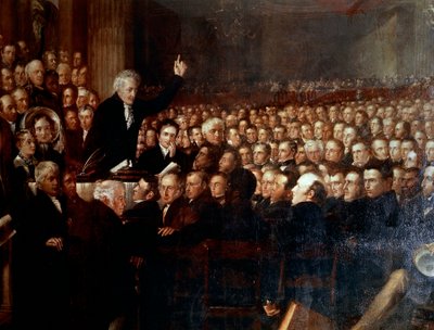 Konvensjonen mot slaverisamfunnet av Benjamin Robert Haydon