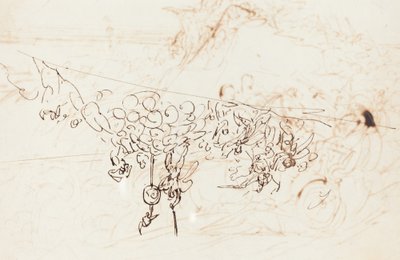 Xenophon og grekerne ser havet [verso] av Benjamin Robert Haydon