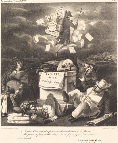 Don Carlos oppstandelse... av Benjamin Roubaud