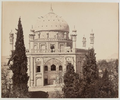 Ahmed Shahs grav fra Khirka Sharif av Benjamin Simpson