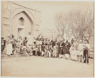 "Theatrical Troupe" av Benjamin Simpson