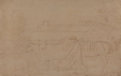 En gård nær Windsor av Benjamin West