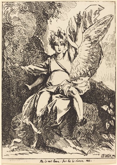 Oppstandelsens engel av Benjamin West