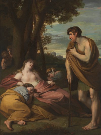 Cymon og Iphigenia av Benjamin West