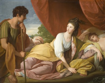 Cymon og Iphigenia av Benjamin West