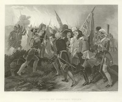 General Wolfes død av Benjamin West