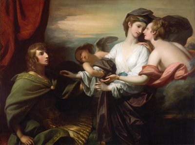 Helen brakt til Paris, 1776 av Benjamin West