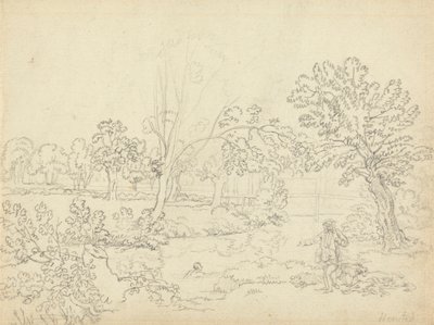 Landskap ved Henstead av Benjamin West