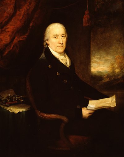 Portrett av en mann av Benjamin West