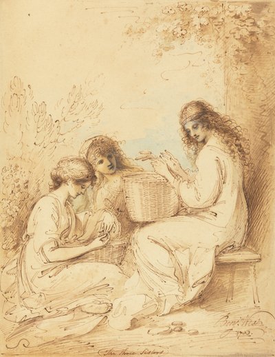 De tre søstrene av Benjamin West