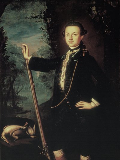 Thomas Mifflin (1744-1800), ca. 1757-59 (olje på lerret) av Benjamin West