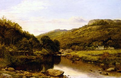 En fin ettermiddag i Nord-Wales av Benjamin Williams Leader