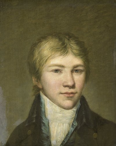 Portrett av Hendrik Arend van den Brink i en alder av sytten av Benjamin Wolff
