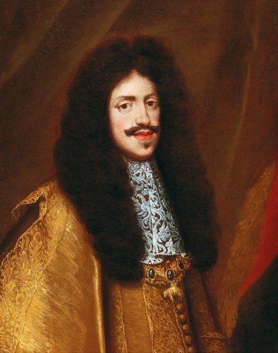 Portrett av keiser Leopold I 1640-1705, andre halvdel av 1600-tallet. av Benjamin von Block