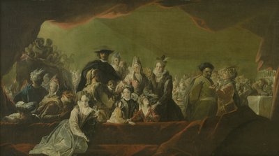 En fancy-dress ball av Benoît Le Coffre