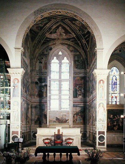 Episoder fra The Life of St. Augustine, 1463-65 (se også 192535, 192550, 192551, 192553, 192554) av Benozzo di Lese di Sandro Gozzoli