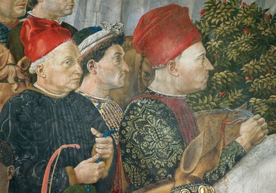 Prosesjon av Magi Kings til Betlehem av Benozzo di Lese di Sandro Gozzoli