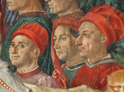 De vise menns tilbedelse (freske) av Benozzo di Lese di Sandro Gozzoli