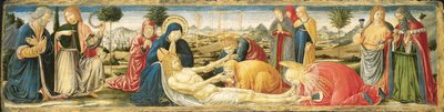 Klagesangen over den døde Kristus av Benozzo di Lese di Sandro Gozzoli