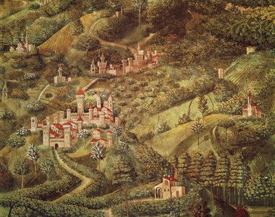 Magiskongens reise til Betlehem av Benozzo di Lese di Sandro Gozzoli