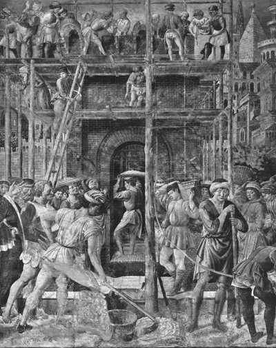 Babelstårnet av Benozzo di Lese di Sandro Gozzoli