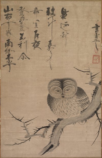 Ugle, 1630-1640. av Bensaku Tsuda