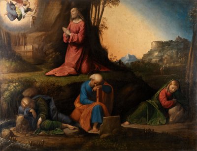 Kvalen i hagen, 1524. av Benvenuto Tisi da Garofalo