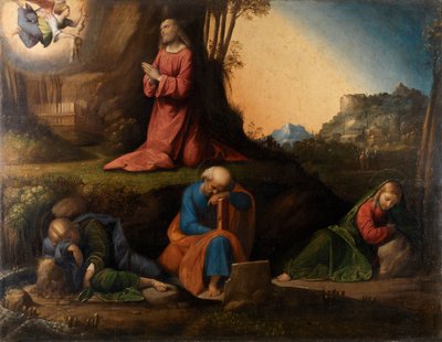 Kvalen i hagen, 1524 av Benvenuto Tisi da Garofalo