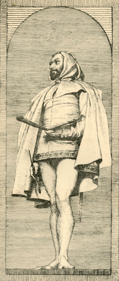 Giovanni Cimabue: design for en mosaikk, c1868, 1881. av Bernard Collier