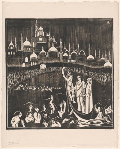 De Hel (original tittel på objekt) av Bernard Essers (signed by artist)
