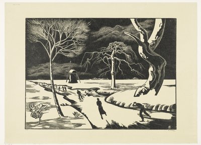 Vinteransikt, folio av Bernard Essers