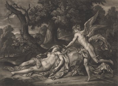 Amor og Psyche av Bernard Lens