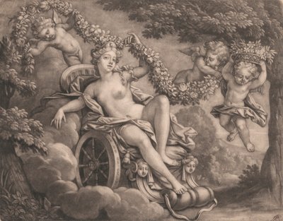 Flora og Putti av Bernard Lens
