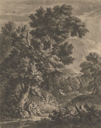 Venus og Adonis av Bernard Lens