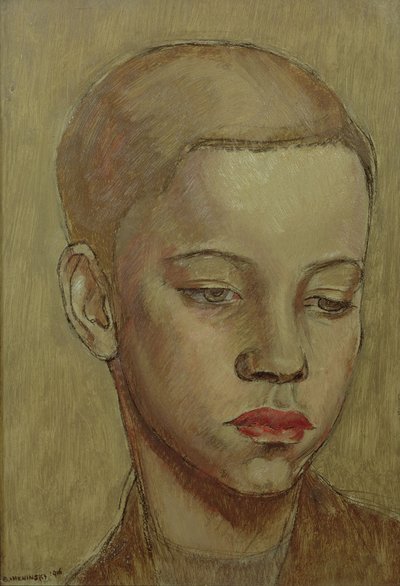 Hodet til en gutt av Bernard Meninsky