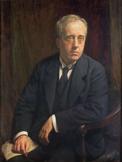 Portrett av Gustav Holst, 1923 av Bernard Munns