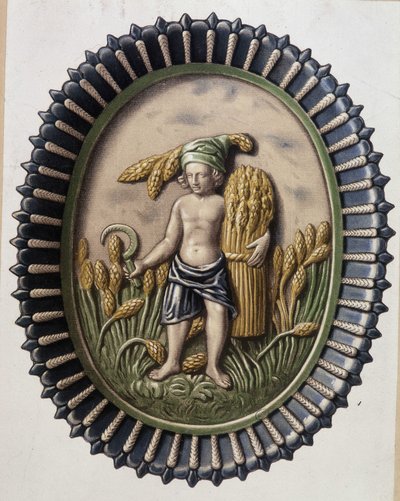 Reapers - Plate av Bernard Palissy av Bernard Palissy