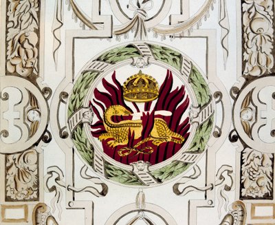Salamandre (merket til Francois I) av Bernard Palissy av Bernard Palissy