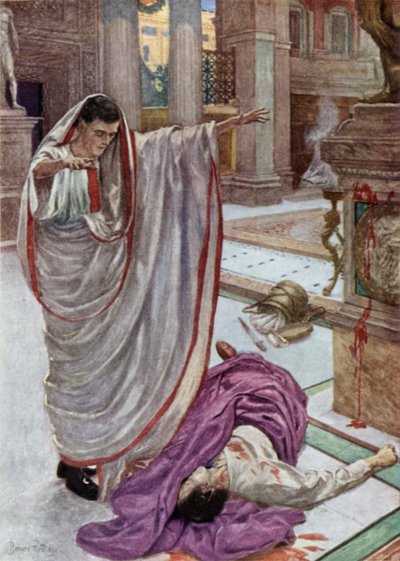 Julius Cæsar av Bernard Partridge