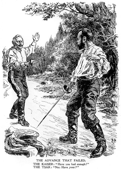 Fremskrittet som mislyktes, første verdenskrig, 1914-1915, 1920 av Bernard Partridge